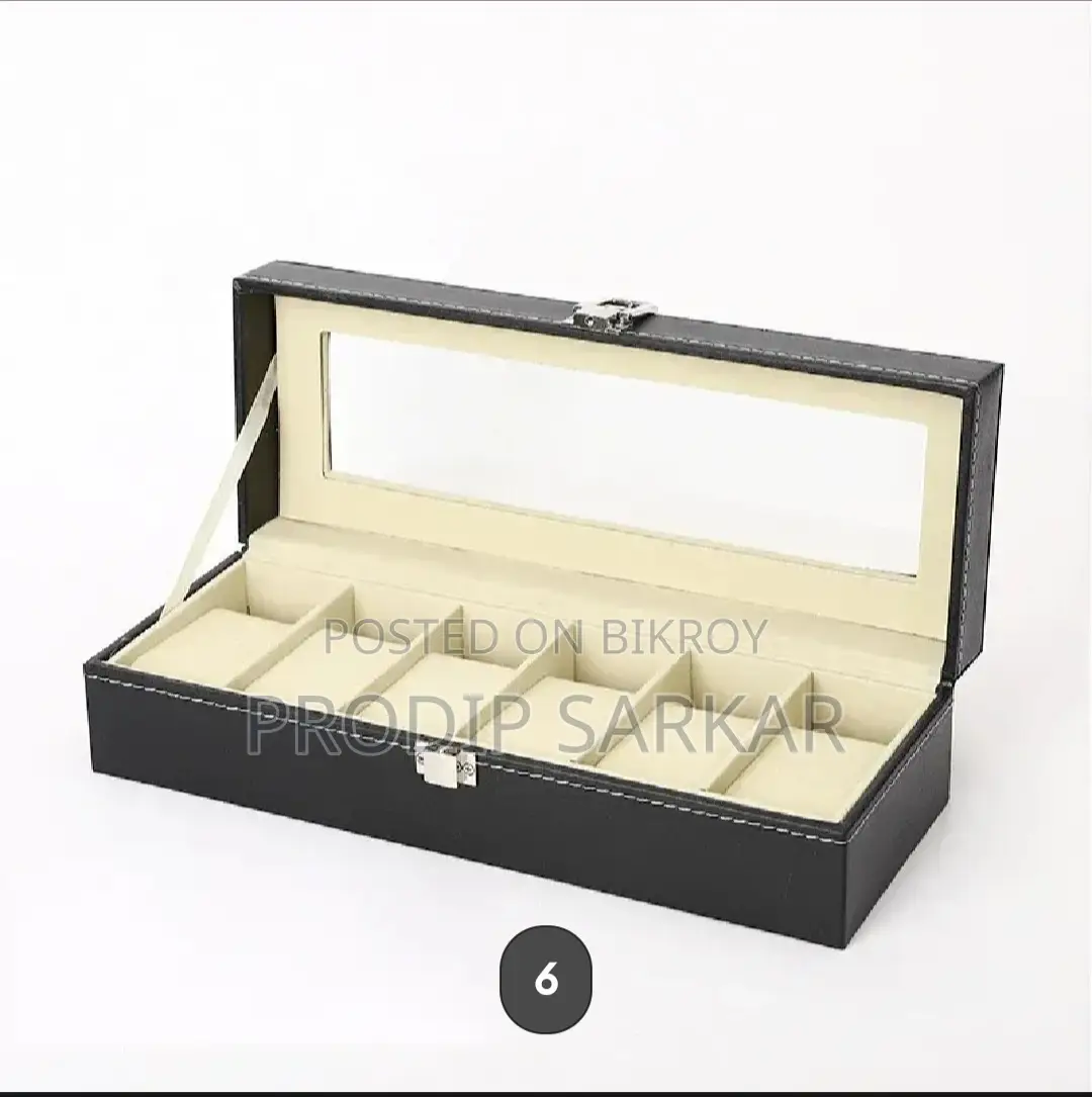 6 Slot Watch Box 100% Original Product