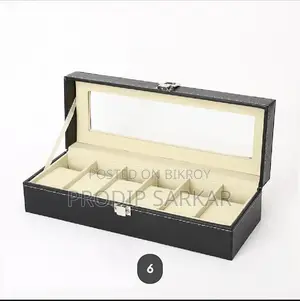 6 Slot Watch Box 100% অরিজিনাল প্রোডাক্ট