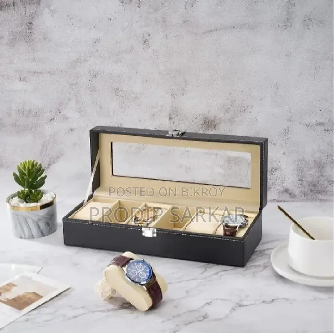 6 Slot Watch Box 100% Original Product