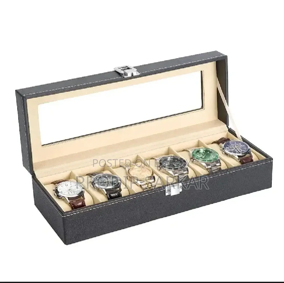 6 Slot Watch Box 100% Original Product