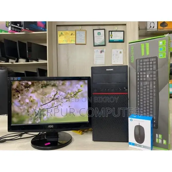 19'' LED/ সম্পূর্ণNEW / RAM 8GB/DDR 3COR I5/4GEN