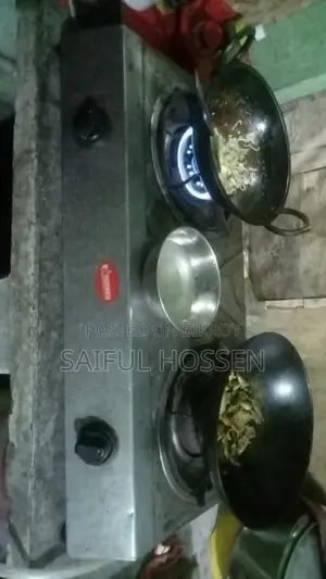 গ্যাসের ডাবল চুলা বিক্রি হবে