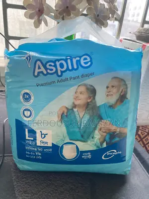 Aspire Adult Diaper Pant L 8's Pack