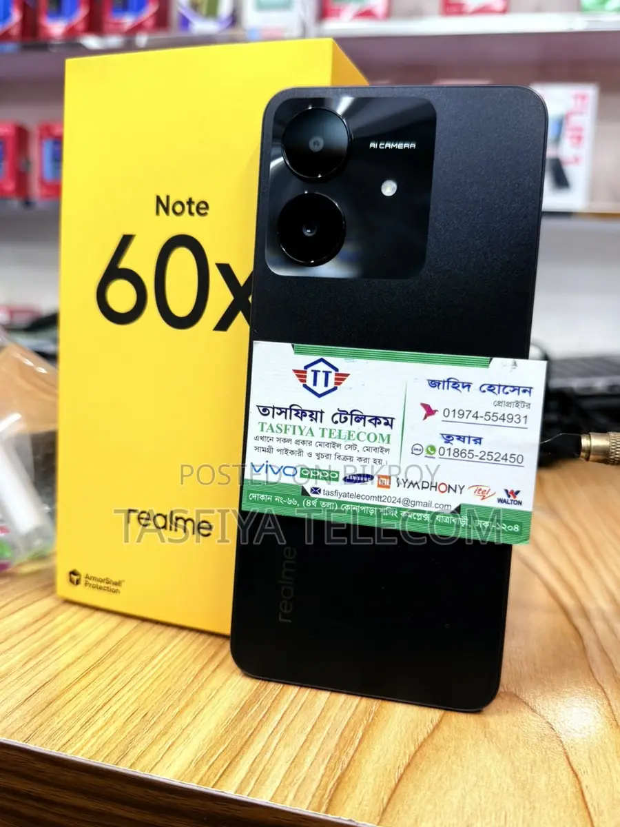 Realme Note 60 (4/64) Brand New on Installment