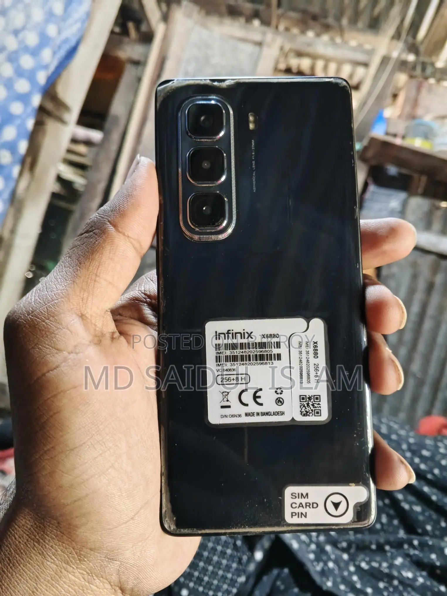 Infinix Hot 50 Pro+ . (Used)