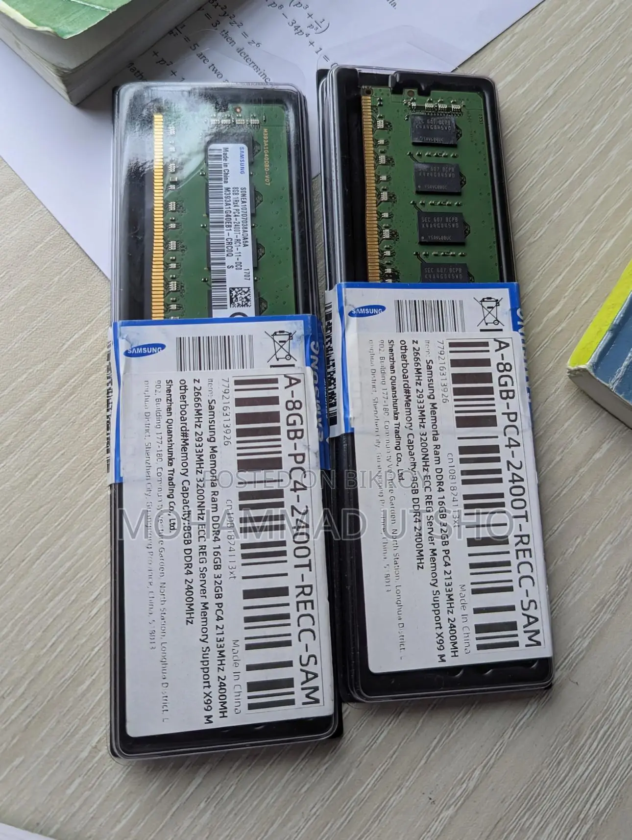 Samsung Original DDR4 ECC RAM