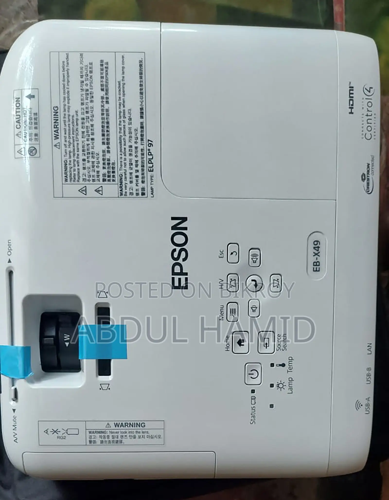 Epson Eb-x49 Projector