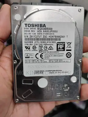 Toshiba 2000GB SATA Hard Disk Drive