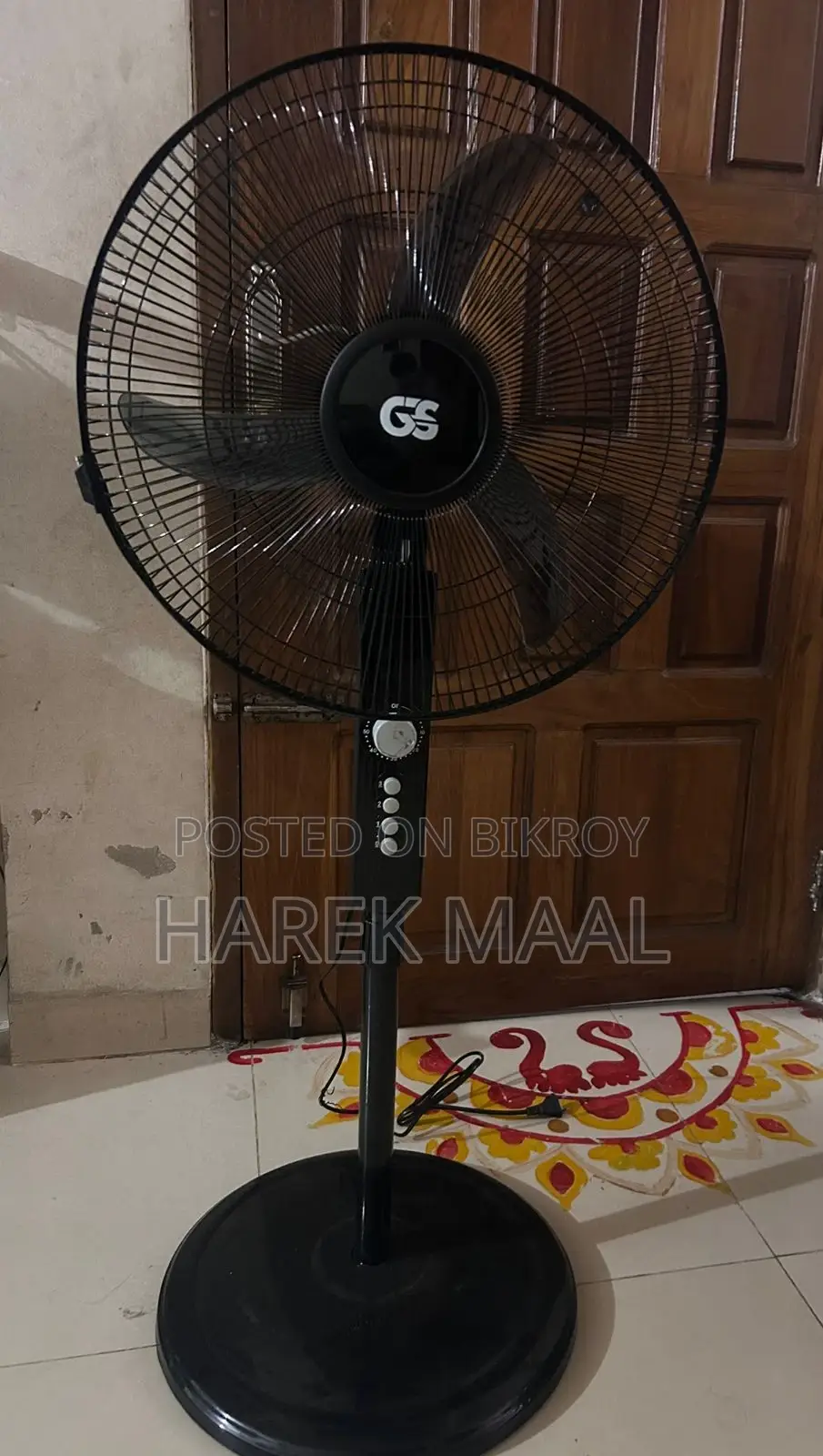GS 18 Inch Industrial Stand Fan, Powerful And Silent Air