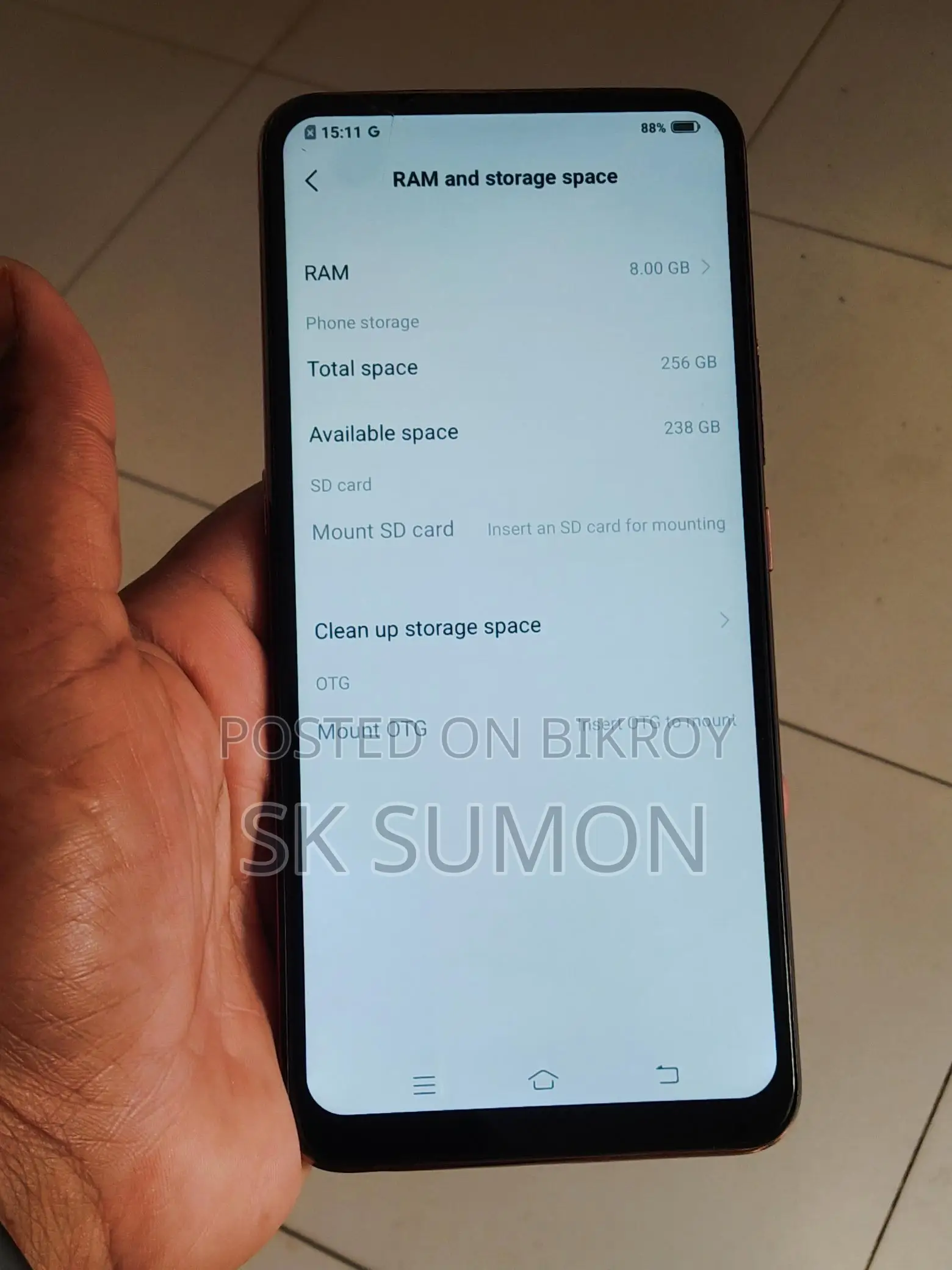 Vivo V15 Pro RAM 8 GB ROM 256 (Used)