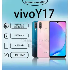 Vivo Y17 8+256 সেরা অফার (Brand New)