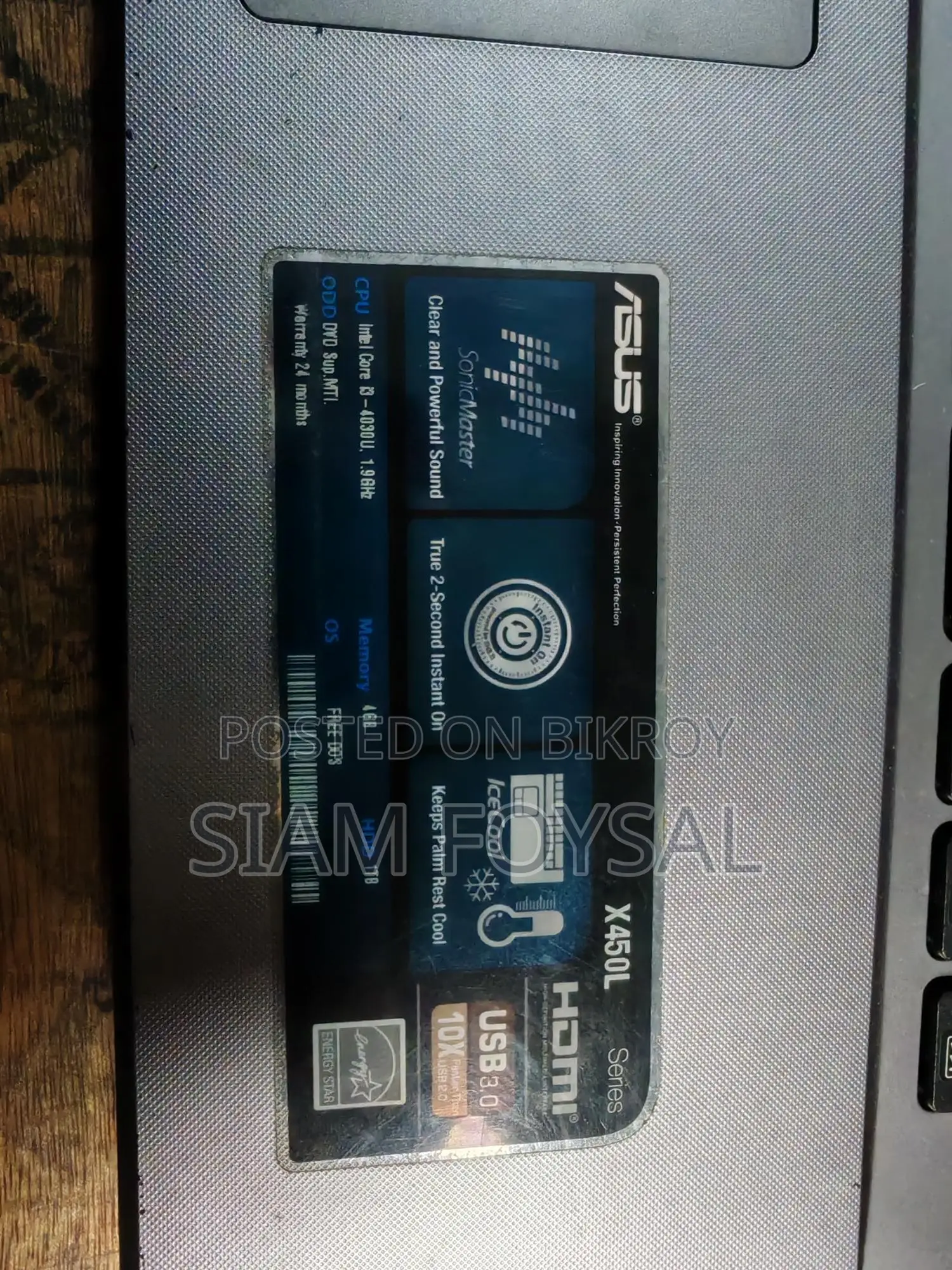 Asus X405l