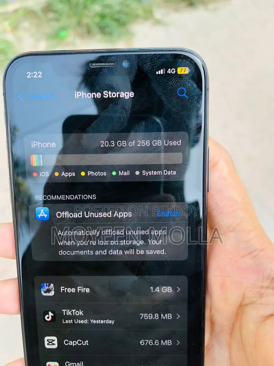 Apple iPhone X 256 GB Black