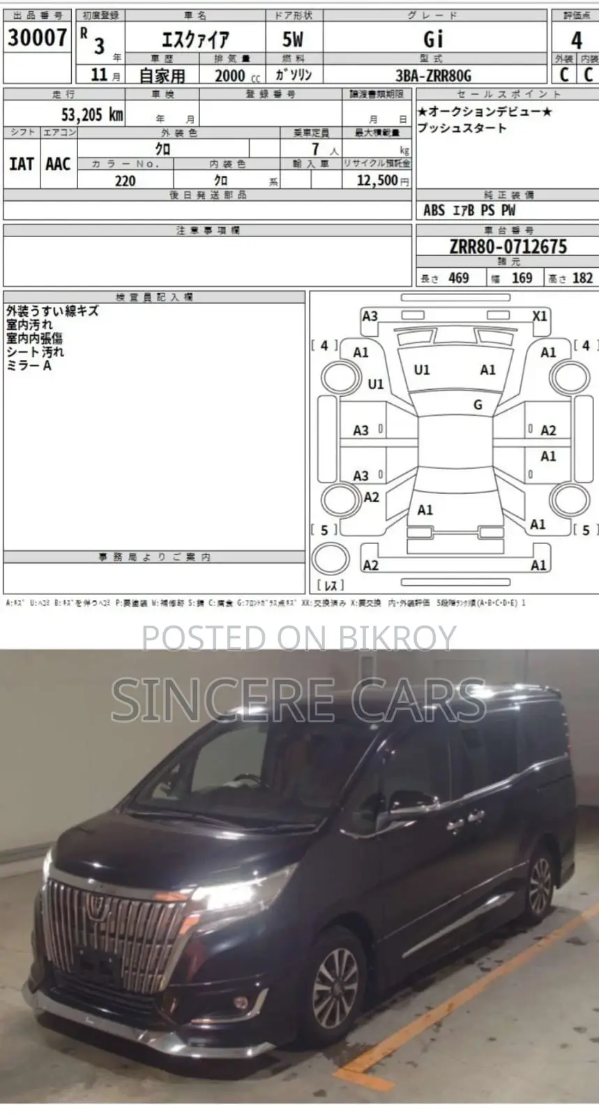 Toyota Esquire Gi Blk Purple Trd 2021