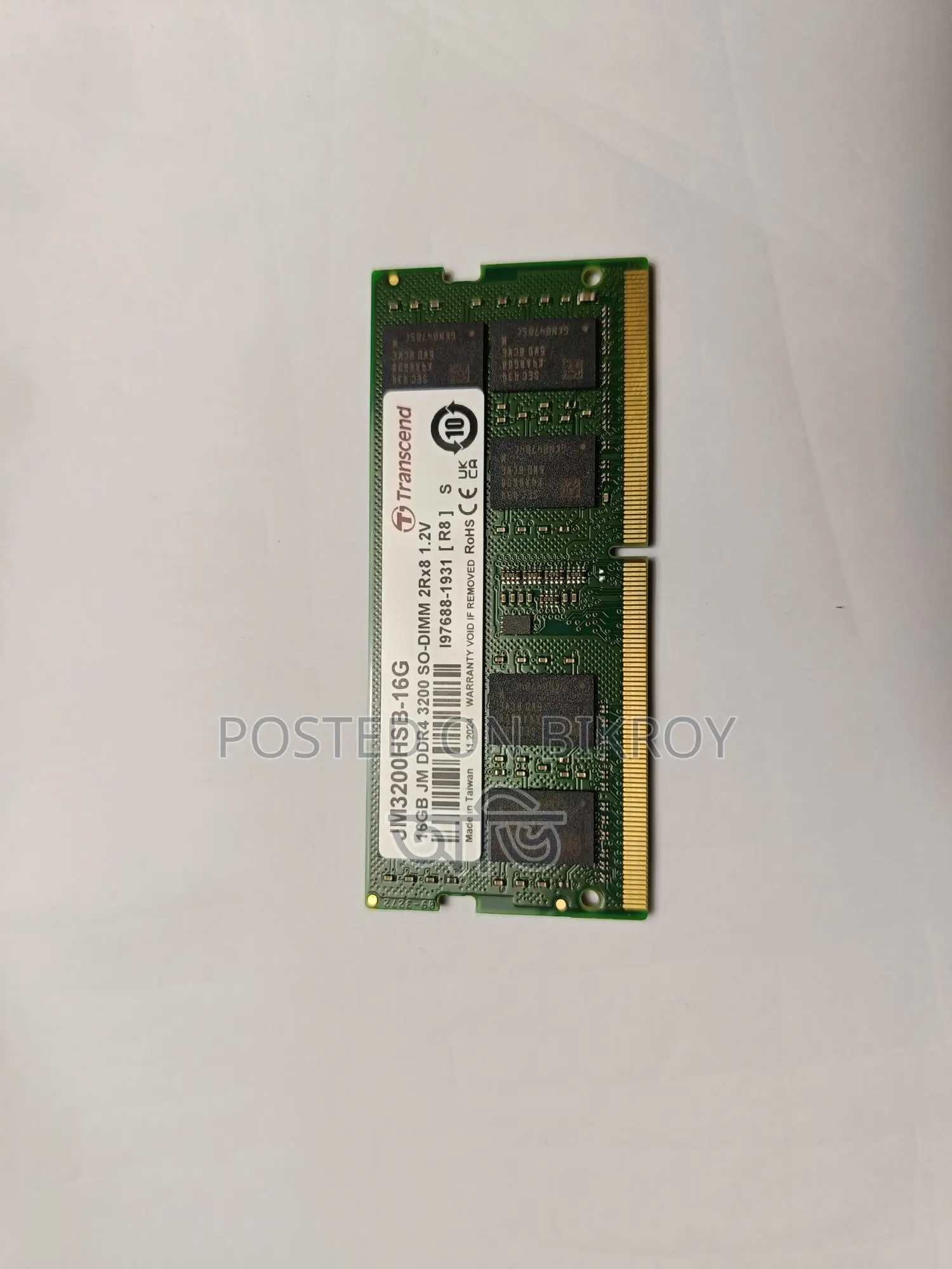 Transcend 16GB Laptop RAM