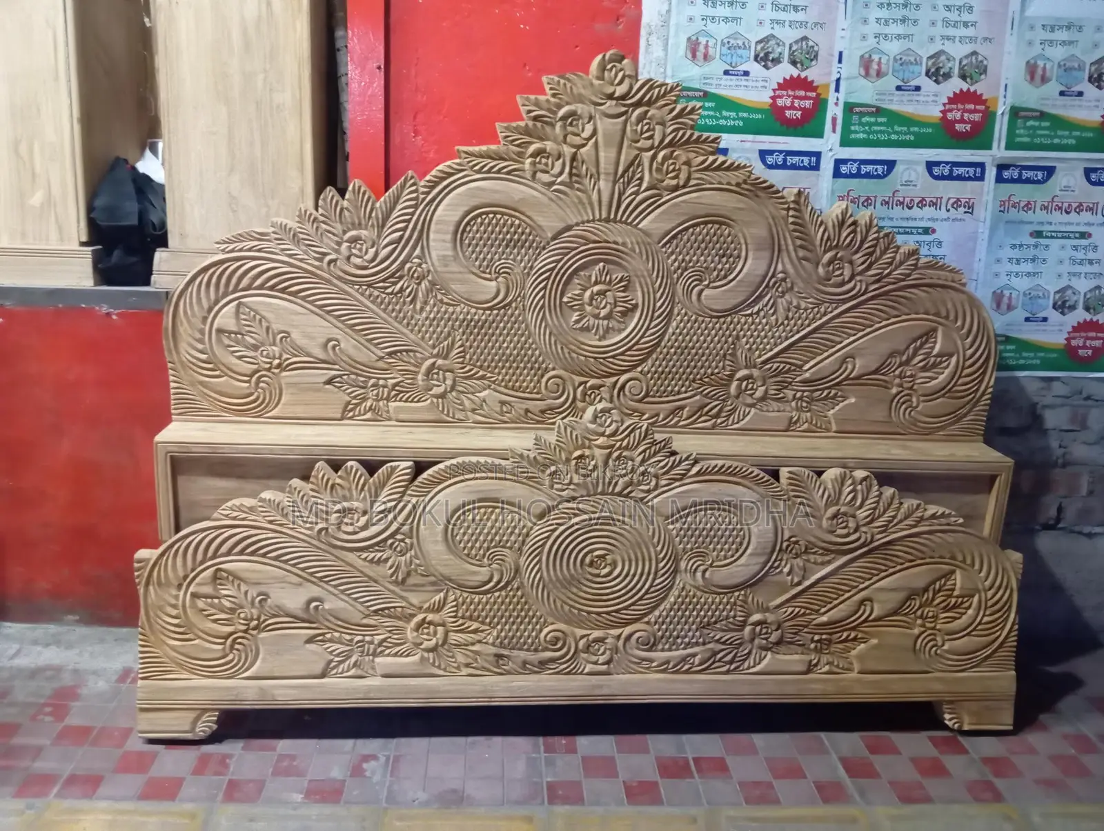 Bed 6*7 Chittagong Segun Wood