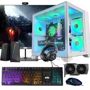 Desktop PC Core i5 8th Gen + Dell 22" LED Borderless, 8GB RAM, 256GB SSD