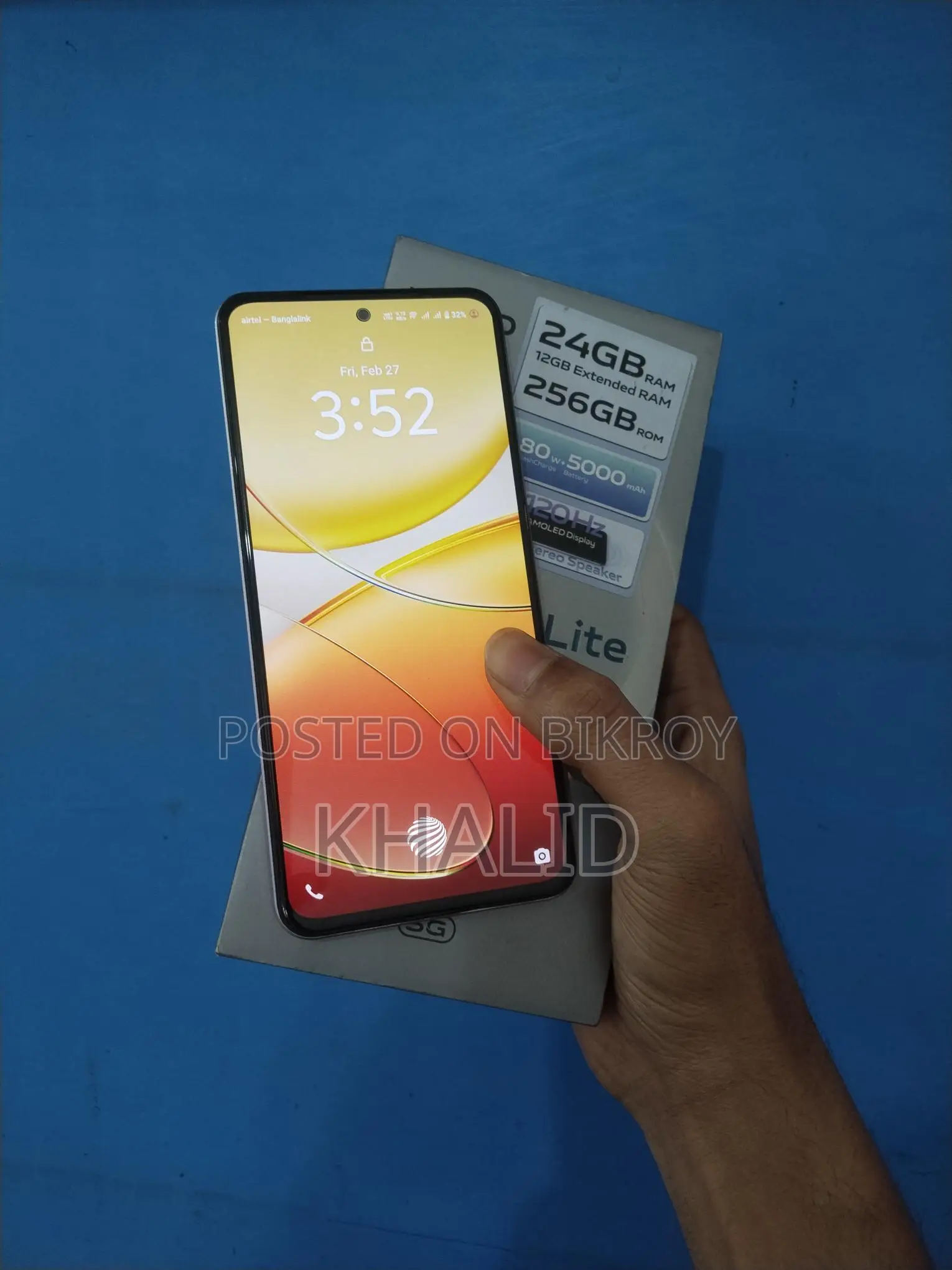 Vivo V30 Lite 5G 12+12/256 (Used)