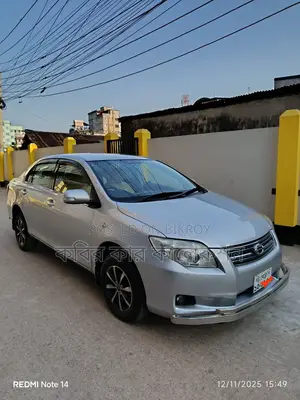 Toyota Axio silver 2010
