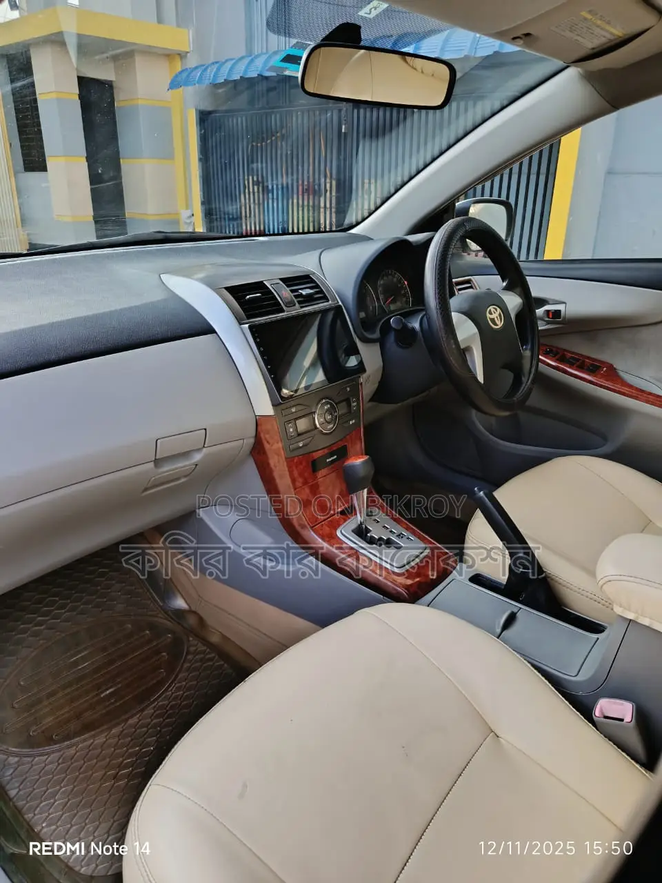 Toyota Axio silver 2010