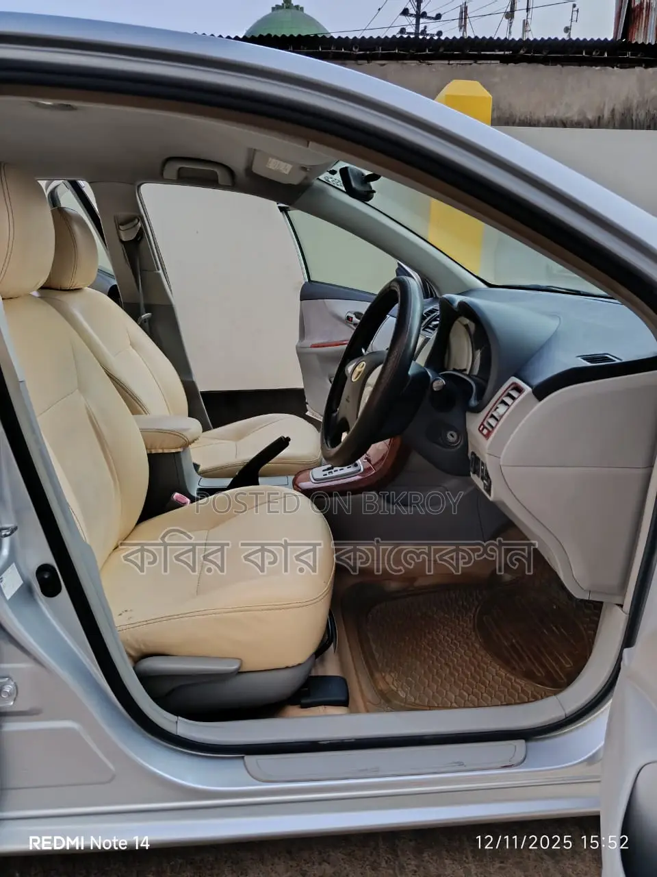 Toyota Axio silver 2010