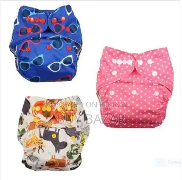 Re-washable Baby Cloth Diapers with Waterproof Materials