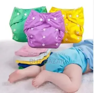 Re-washable Baby Cloth Diapers with Waterproof Materials