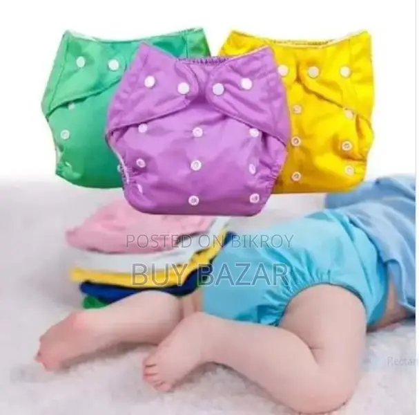 Re-washable Baby Cloth Diapers with Waterproof Materials