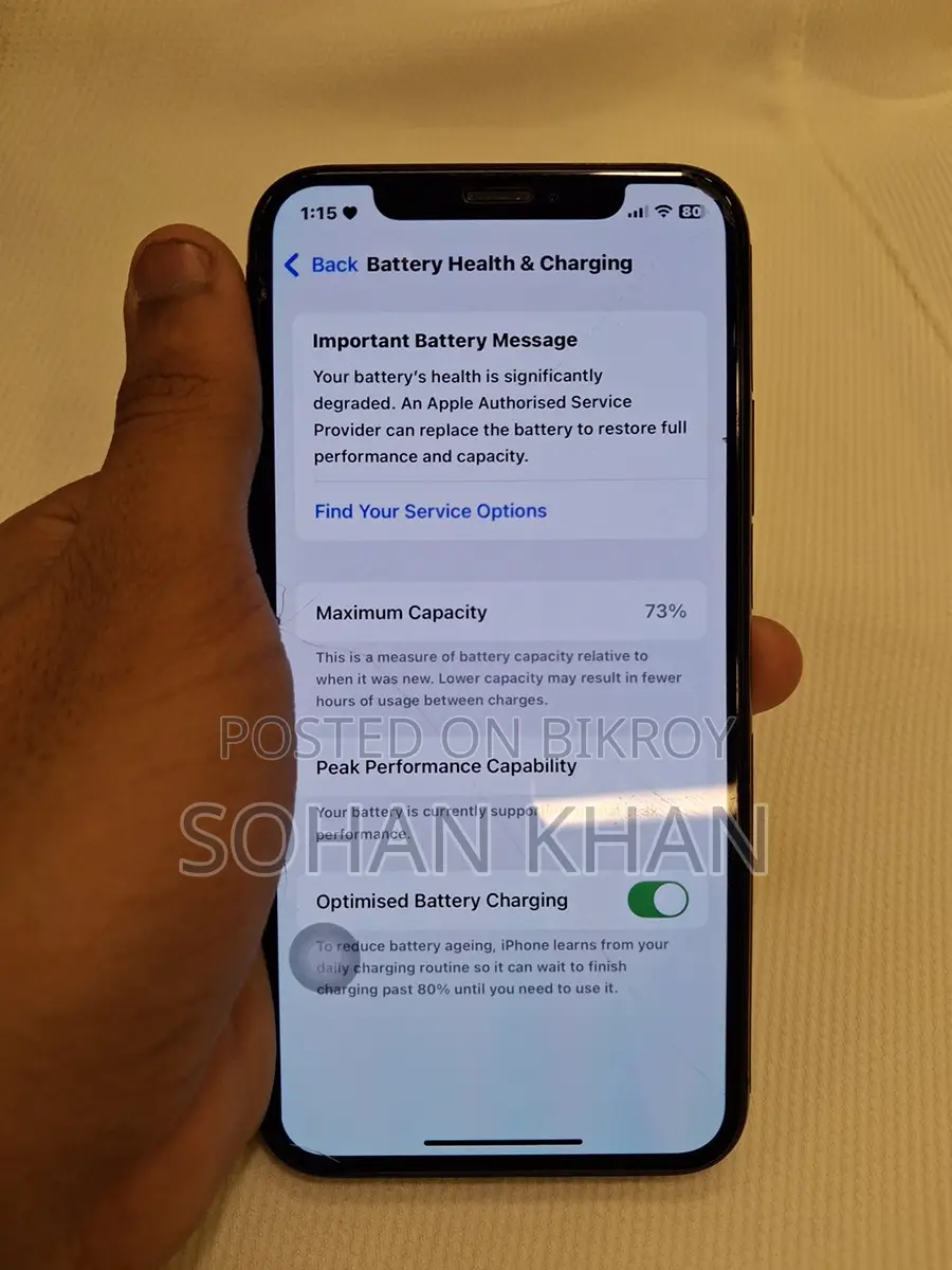 Apple iPhone XS Full Fresh (Used)
