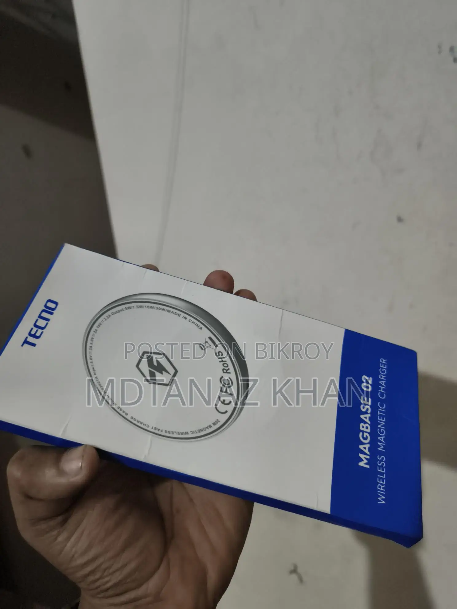 Tecno Wireless Charger 30W
