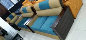 Sofa Set Mix Jhorna Fabric