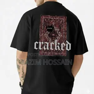 Men's Stylish Premium Drop Shoulder - Maroon