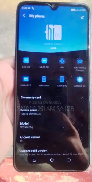 Tecno Spark 6 Air (Used)