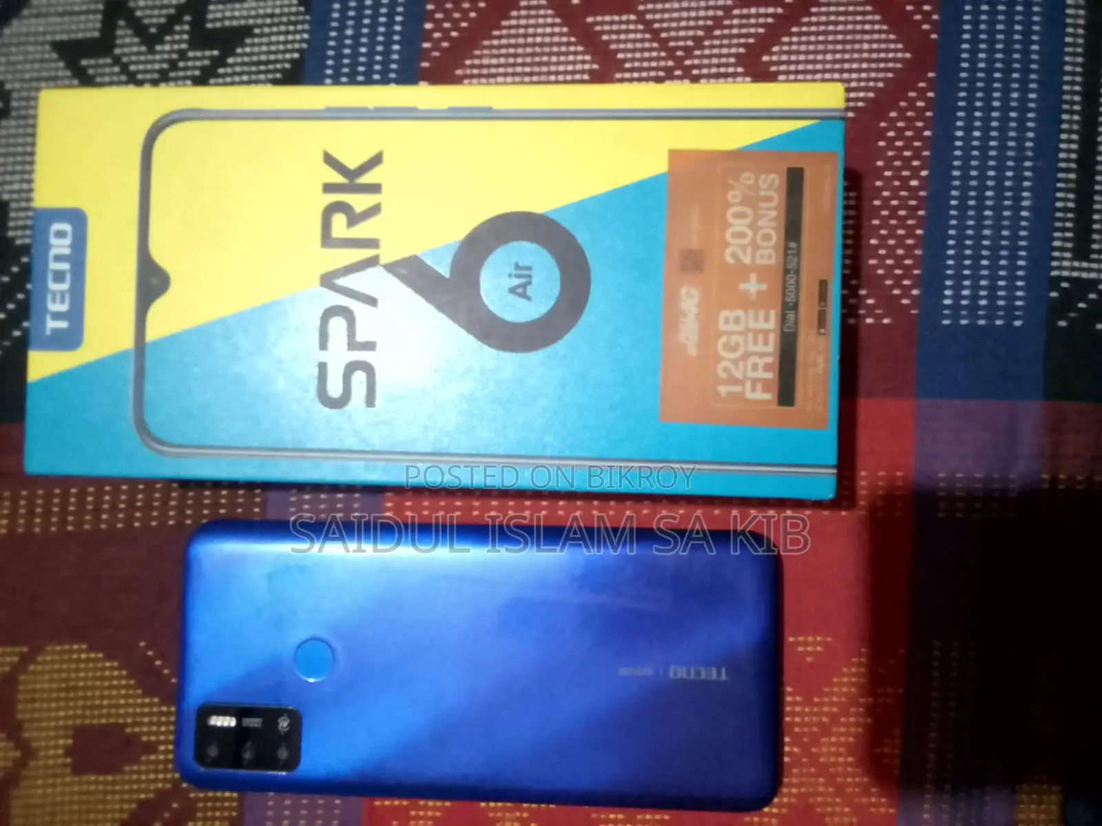 Tecno Spark 6 Air (Used)