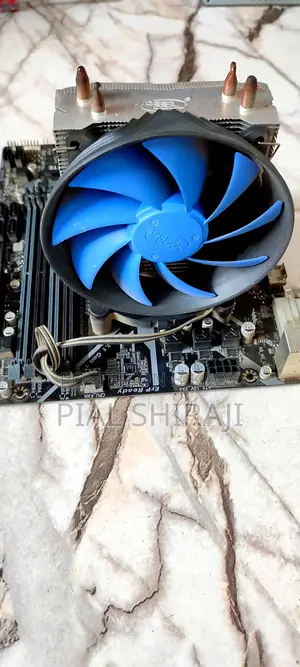 Motherboard, Processor & Air Cooler