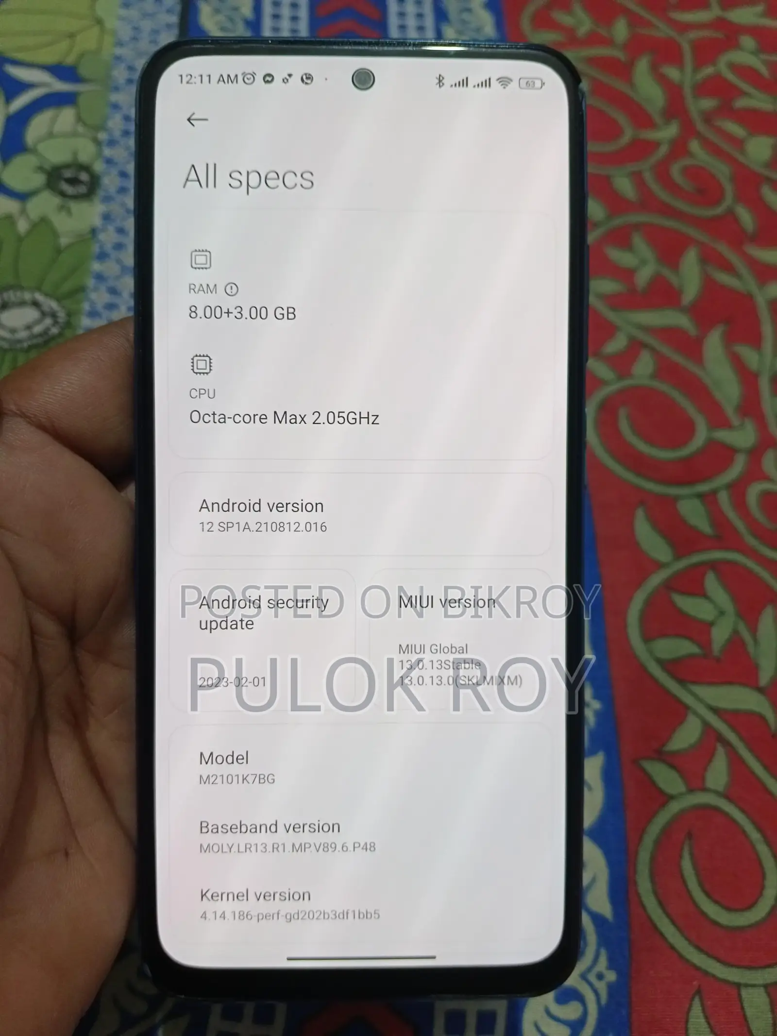 Xiaomi Redmi Note 10s 8/128 (Used)