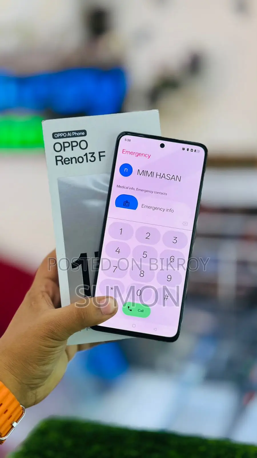 OPPO Reno 13F 8GB 256GB Official (Used)