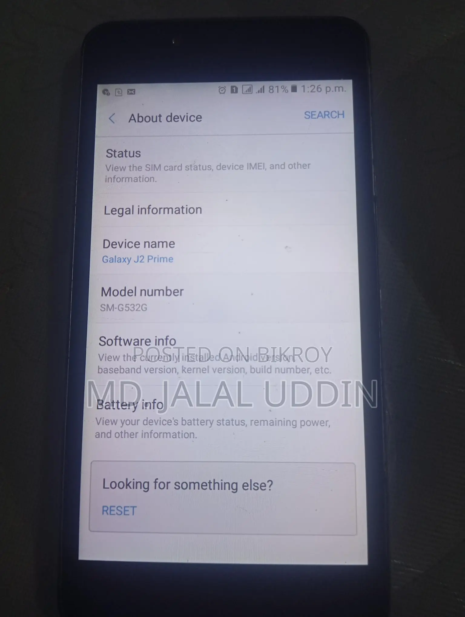 Samsung Galaxy J2 (Used)
