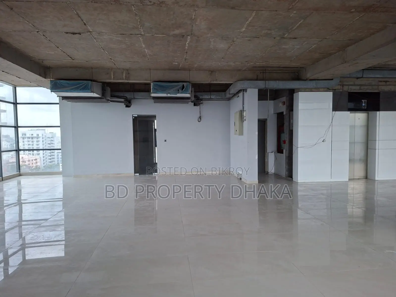 7000 Sqft New Excellent Open Commercial Space Rent in Gulshan Avenue