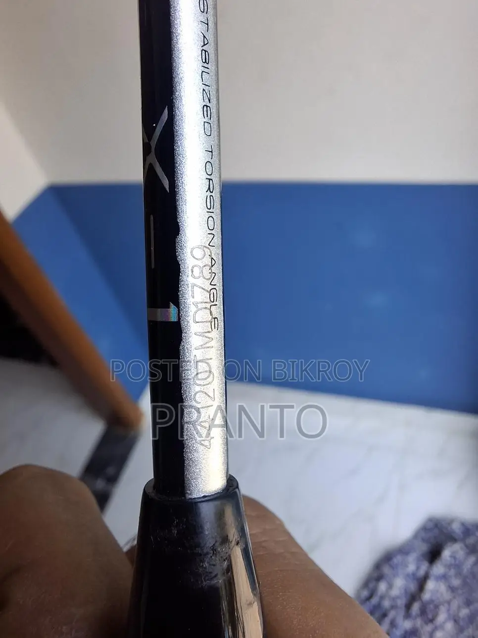 Badminton Racket Xiphos + Innovation X-1