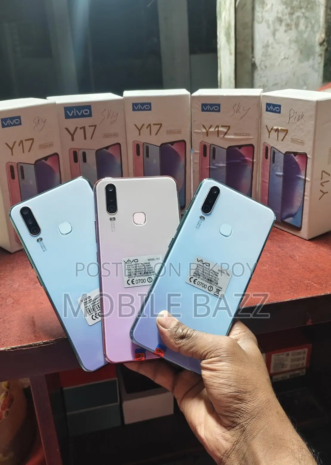 Vivo Y17 256 GB Pink