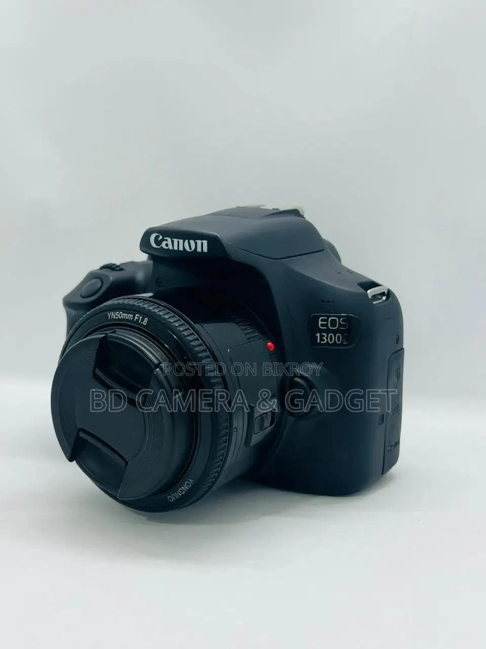 Canon 1300D with YN 50mm 1.8 Prime Lens