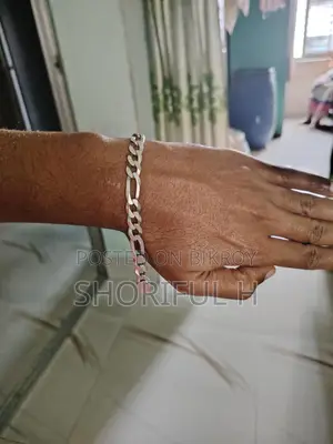 Silver bracelet over 2 bhori