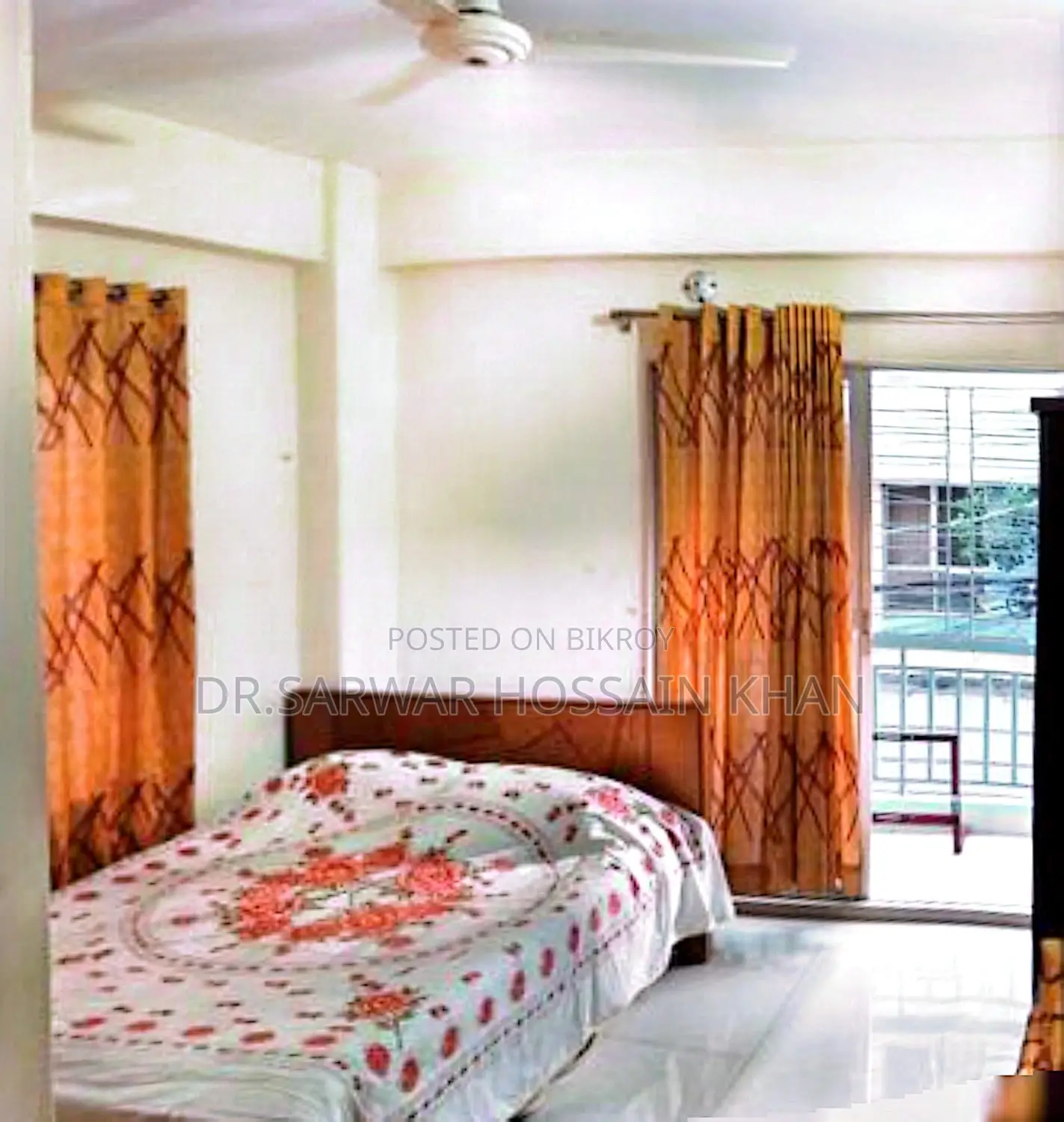 3-room flat with car parking for rent