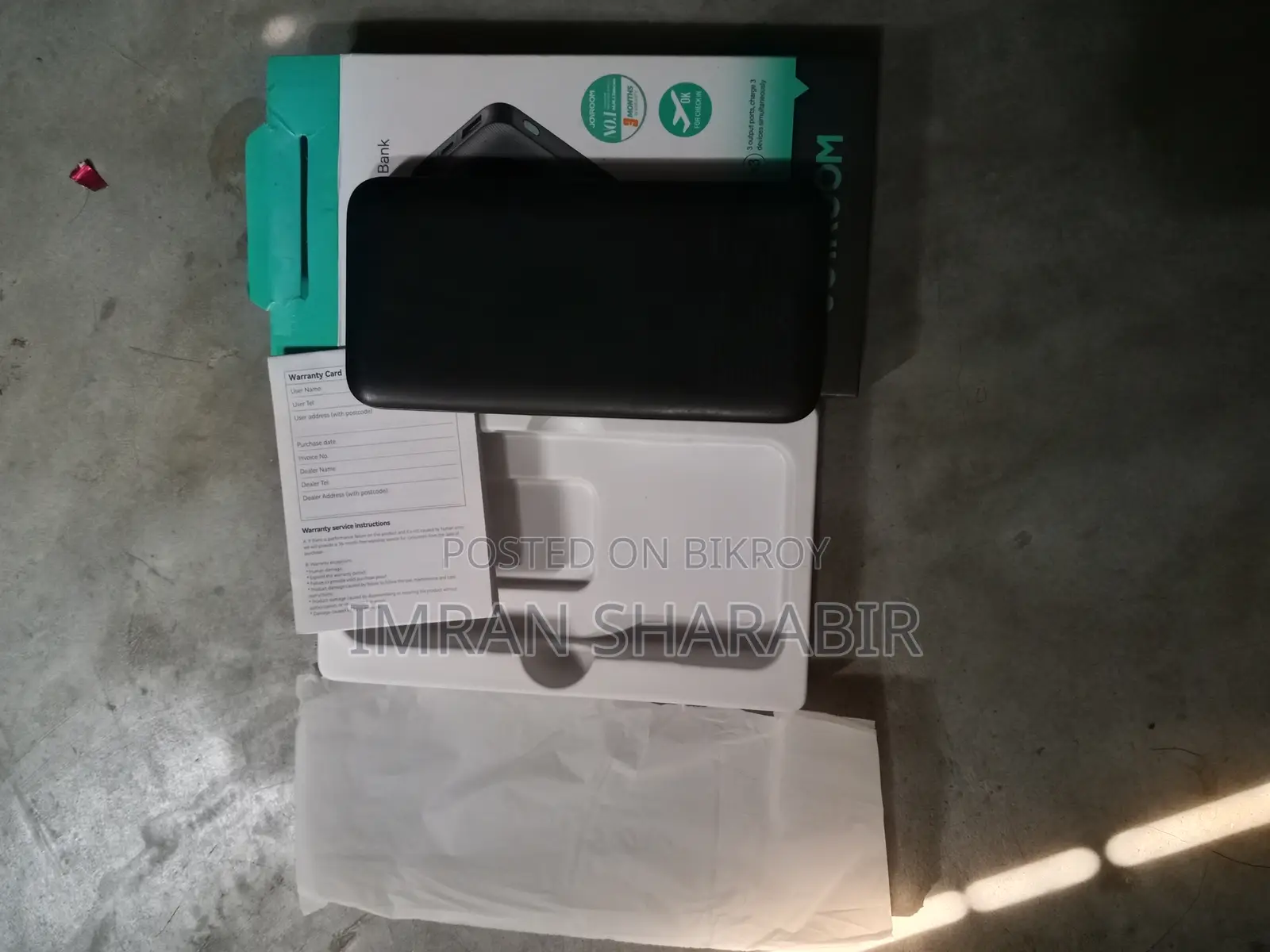 Joyroom 10000mAh Power bank