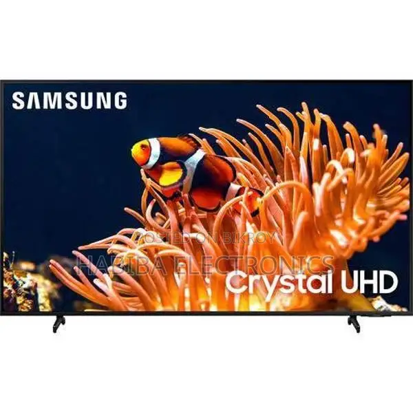 Samsung 55" DU8100 UHD 4K Smart Borderless LED TV with Voice Remote