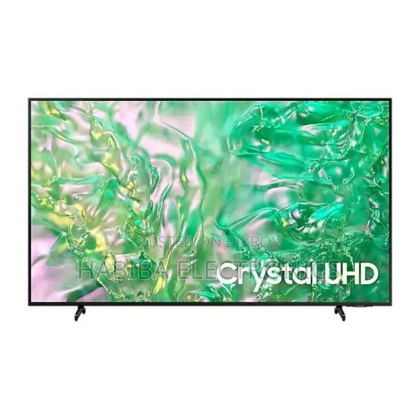 Samsung 55" DU8100 UHD 4K Smart Borderless LED TV with Voice Remote