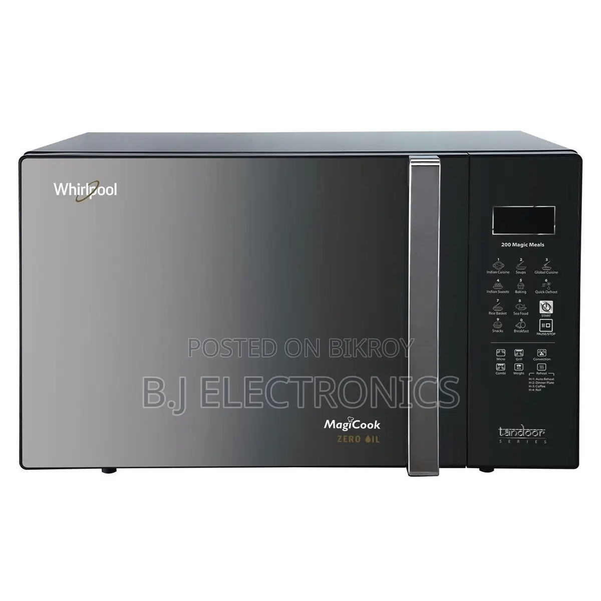 Magicook Elite Convection Microwave 30L Black Mirror