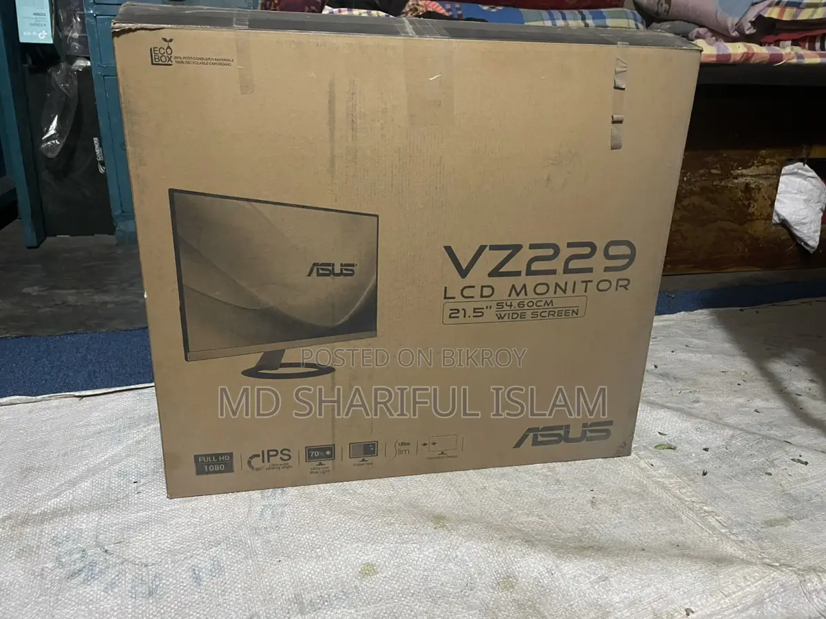 Asus VZ229H 21.5 inch Full HD LED Backlit Monitor