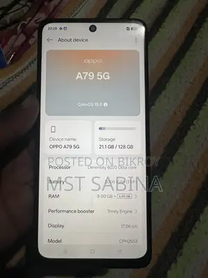 OPPO A79 . (Used)